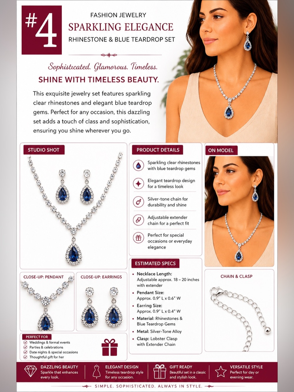 BUY NOW: Pick your Elegant Statement Jewelry - Picture 4 of 10